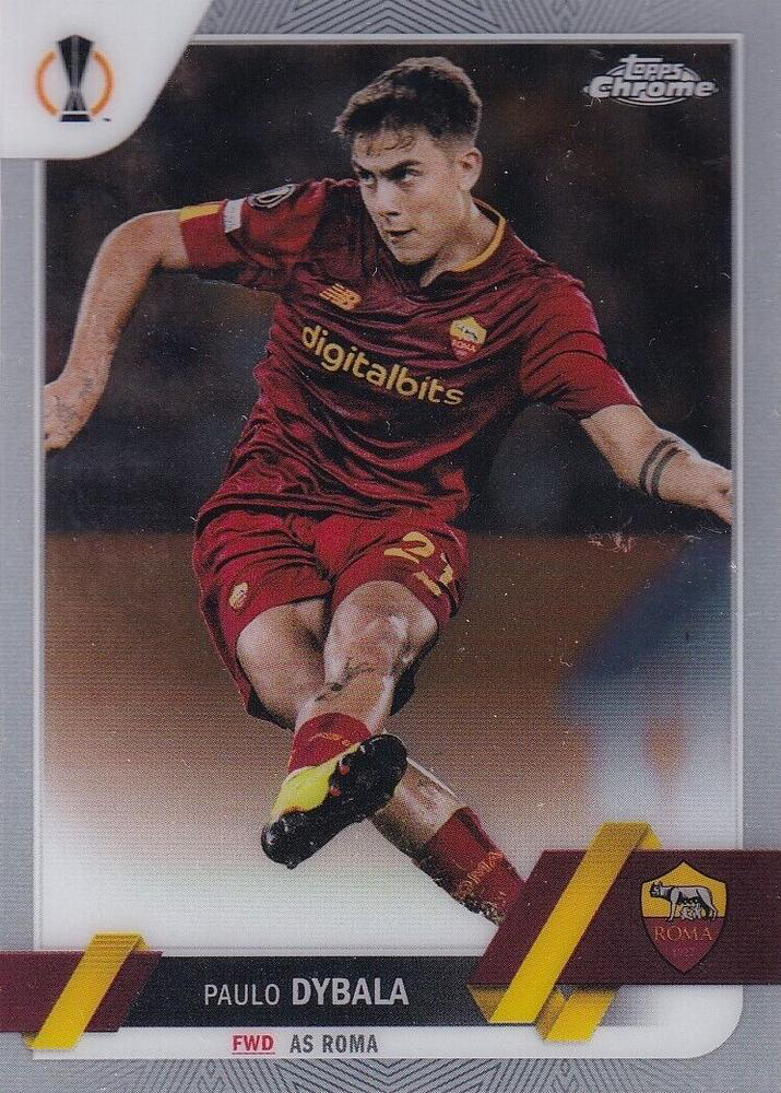 2022 Topps Chrome UCC Paulo Dybala #159 Roma