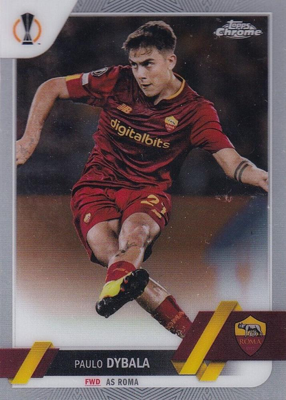 2022 Topps Chrome UCC Paulo Dybala #159 Roma