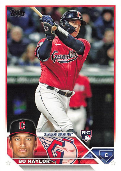 2023 Topps Series 2 Bo Naylor RC Cleveland Guardians #421