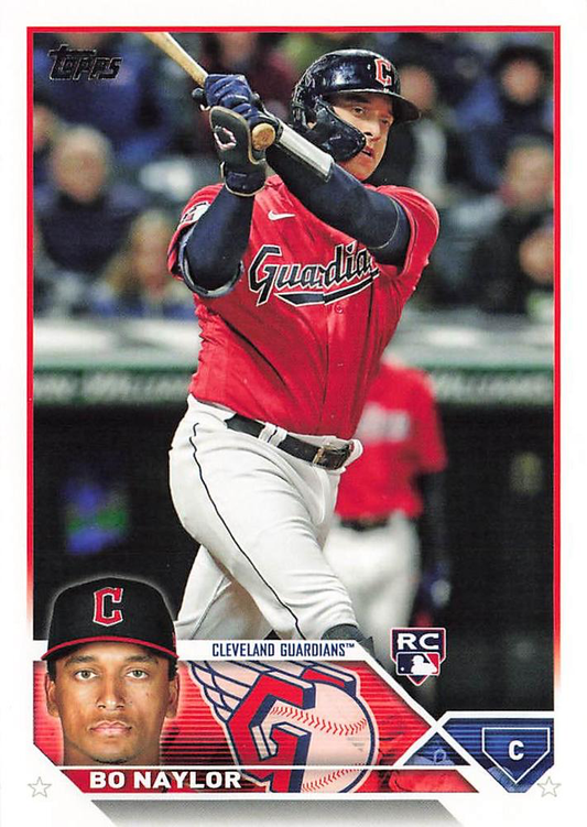 2023 Topps Series 2 Bo Naylor RC Cleveland Guardians #421