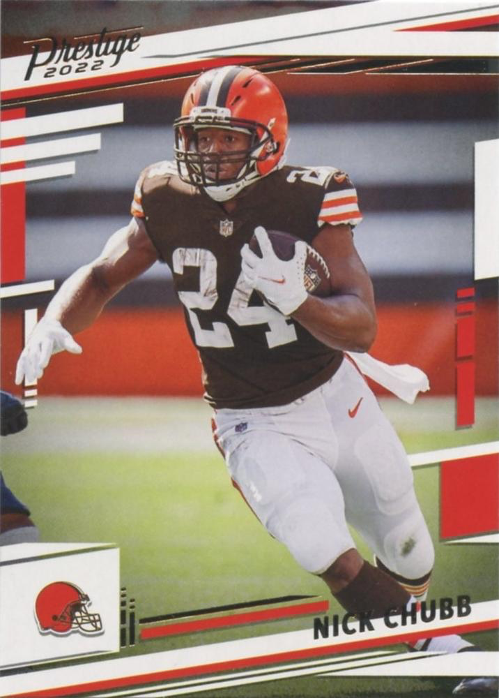 2022 Panini Prestige Nick Chubb #68 Cleveland Browns