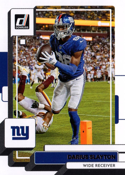 2022 Panini Donruss Darius Slayton #161 New York Giants
