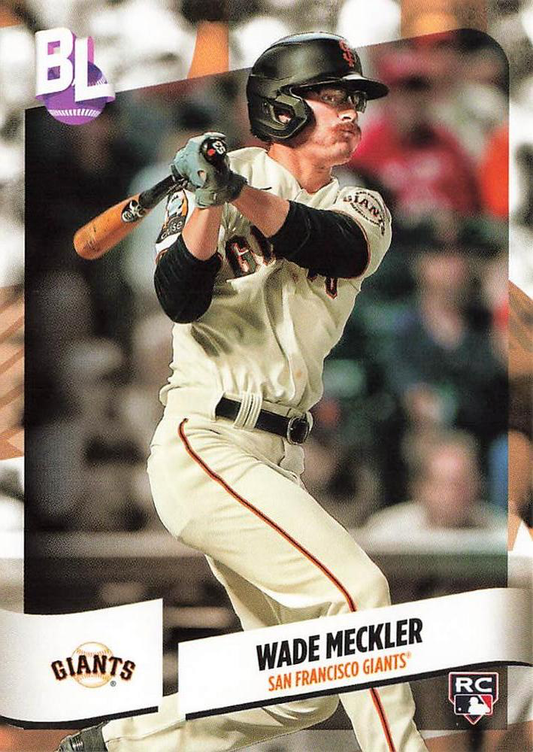 2024 Topps Big League Common Wade Meckler RC San Francisco Giants #146