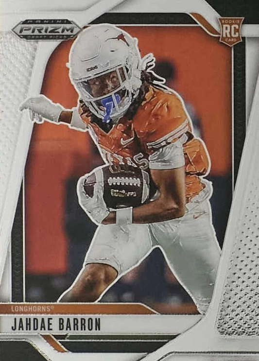 2025 Panini Prizm Draft Picks Jahdae Barron #124 Texas Longhorns