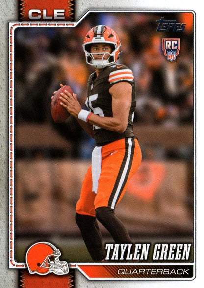 2026 Topps Flagship RC Taylen Green #308 Cleveland Browns