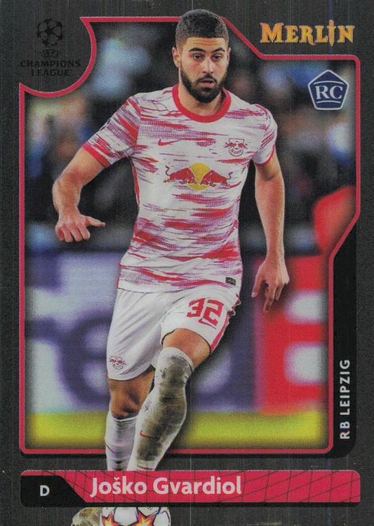2021 Topps Merlin UEFA Club Competitions Josko Gvardiol RC #81 RB Leipzig