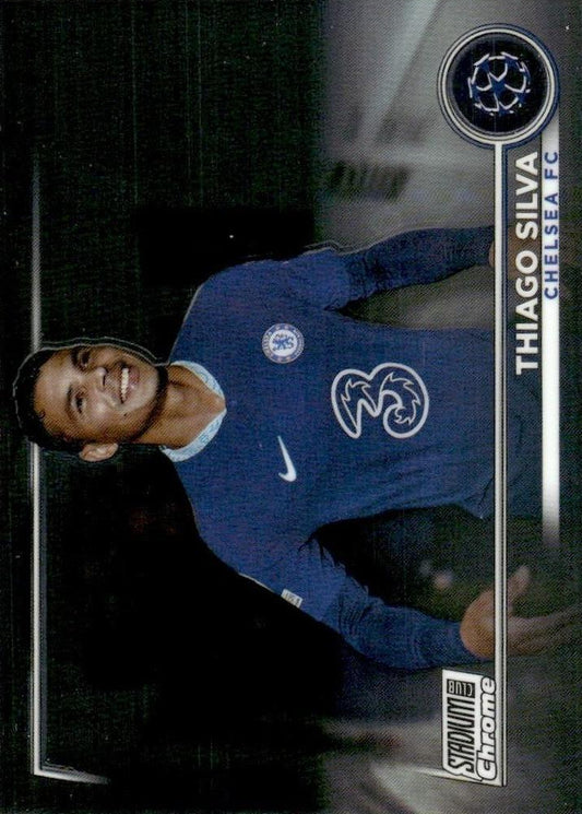 2022 Topps Stadium Club Chrome UCC Thiago Silva #56 Chelsea FC