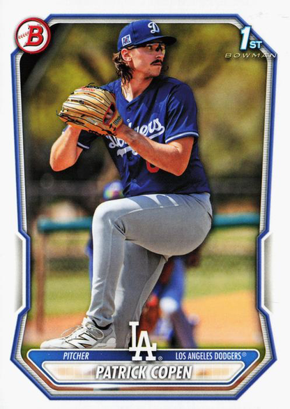 2026 Topps Bowman Prospects Patrick Copen 1st #BP-138 Los Angeles Dodgers