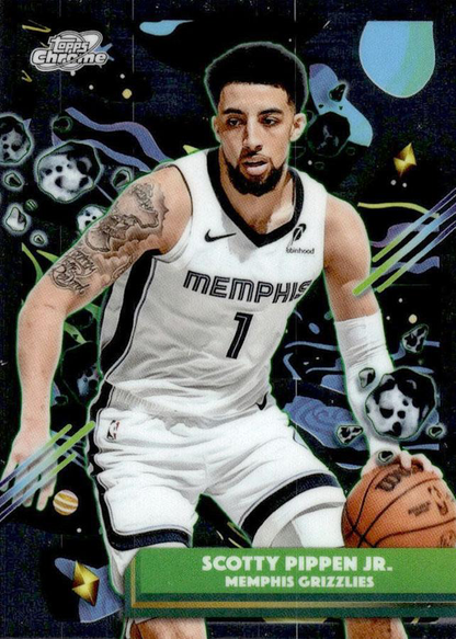 2025 Topps Chrome Cosmic Scotty Pippen Jr. #51 Memphis Grizzlies