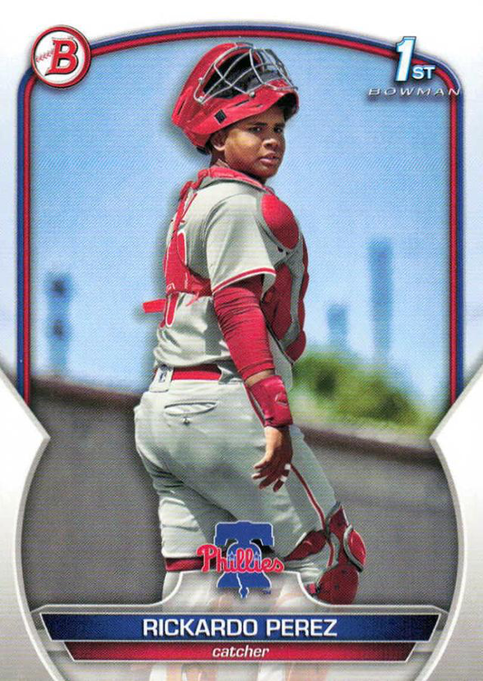 2023 Topps Bowman Paper Prospects Rickardo Perez 1st Philadelphia Phillies #BP-27