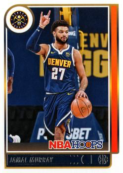 2021 Panini Hoops Jamal Murray #1 Denver Nuggets