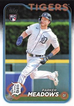 2024 Topps Series 2 Parker Meadows RC Detroit Tigers #516