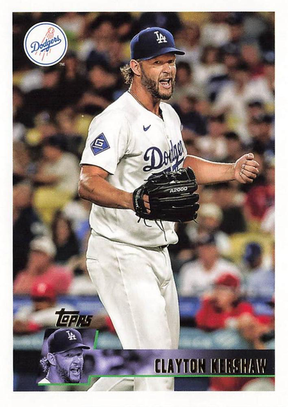 2025 Topps Archives Clayton Kershaw #157 Los Angeles Dodgers