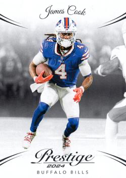 2024 Panini Prestige James Cook #31 Buffalo Bills