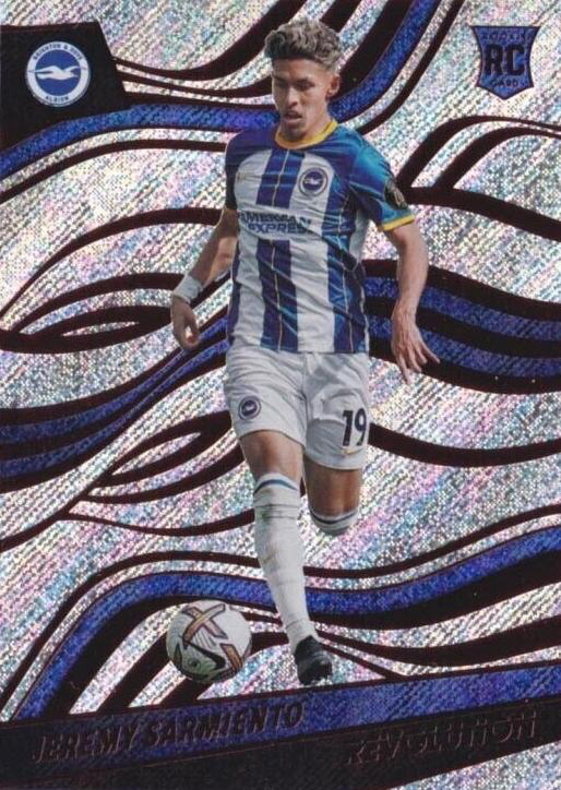 2022 Panini Revolution Premier League Jeremy Sarmiento RC #273 Brighton & Hove Albion