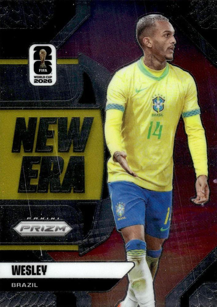2026 Panini Prizm FIFA World Cup New Era Wesley #3 Brésil