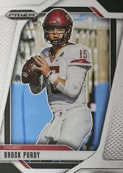2025 Panini Prizm Draft Picks Brock Purdy #176 Iowa State Cyclones