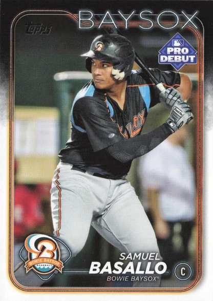 2024 Topps Pro Debut Samuel Basallo #PD-146 Bowie Baysox