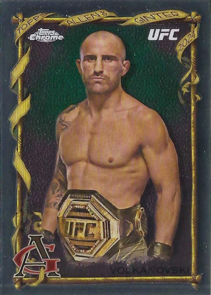 2024 Topps Chrome UFC Allen & Ginter Alexander Volkanovski #AAG-4