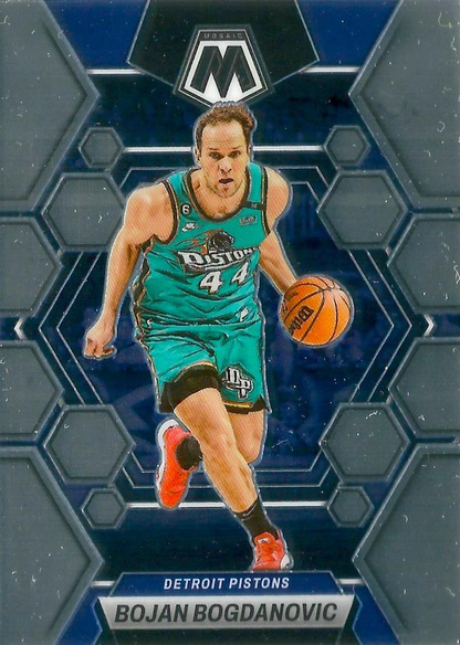 2022 Panini Mosaic Bojan Bogdanovic #87 Detroit Pistons
