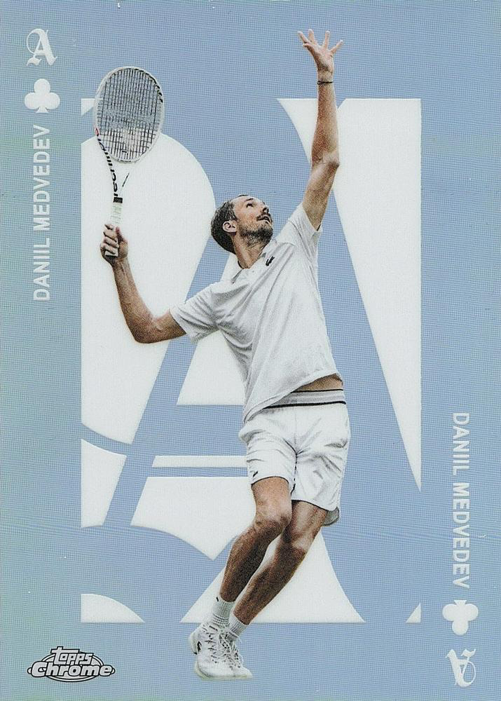 2025 Topps Chrome Tennis Aces Daniil Medvedev #ACE-26