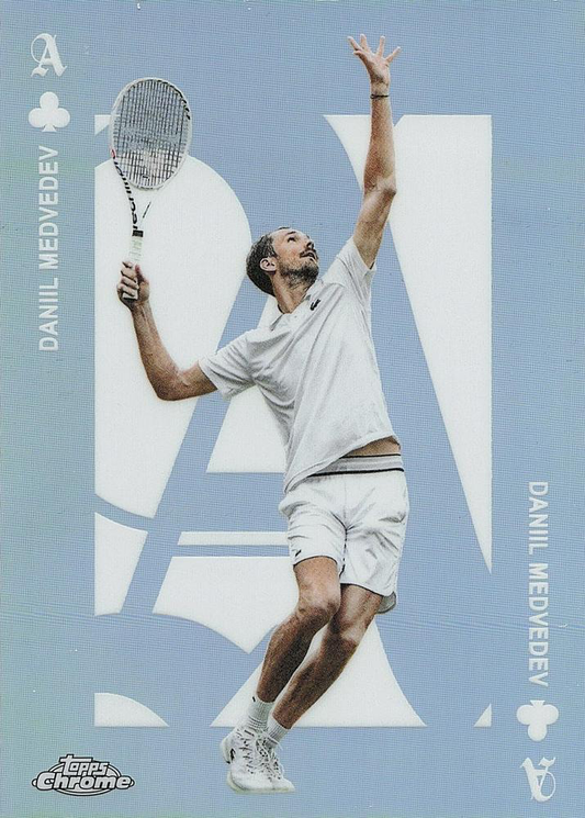 2025 Topps Chrome Tennis Aces Daniil Medvedev #ACE-26