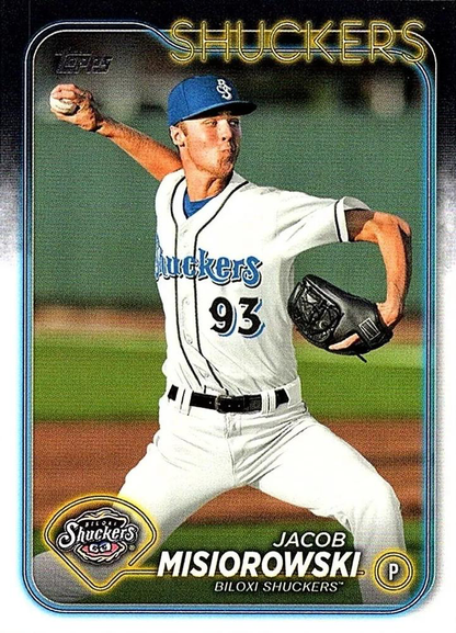 2024 Topps Pro Debut Jacob Misiorowski #PD-171 Biloxi Shuckers
