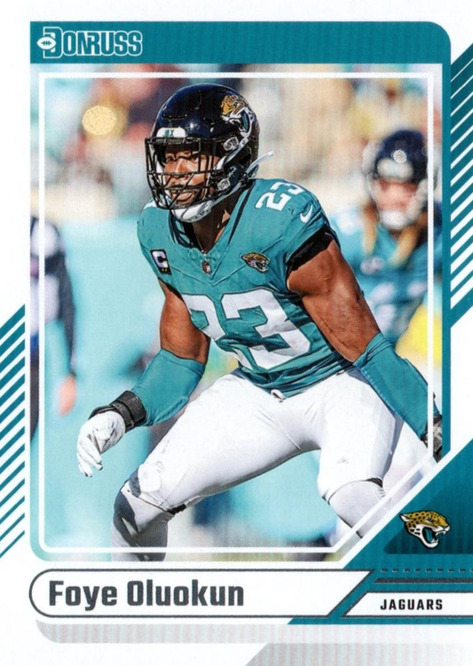 2024 Panini Donruss Foye Oluokun Jacksonville Jaguars #198
