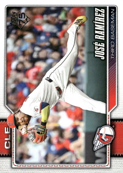 2026 Topps Series 1 Jose Ramirez #284 Cleveland Guardians