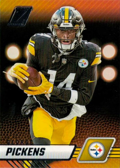 2023 Panini Zenith George Pickens #84 Pittsburgh Steelers