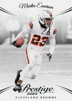 2024 Panini Prestige Martin Emerson #72 Cleveland Browns