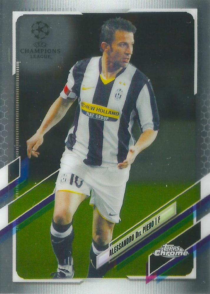 2020 Topps Chrome UCC Alessandro Del Piero #14 Juventus