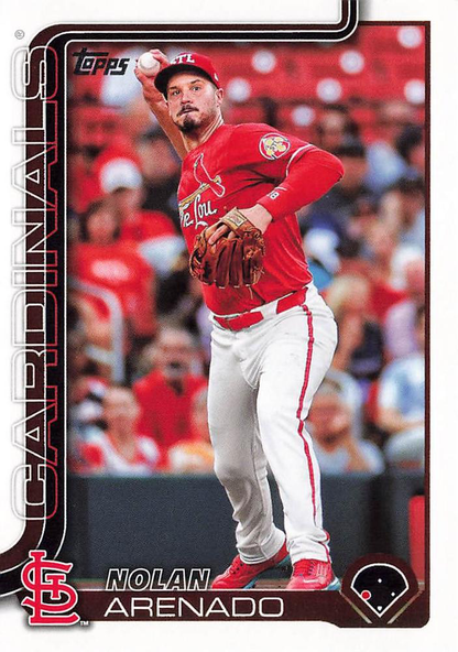 2025 Topps Series 1 Nolan Arenado #101 St. Louis Cardinals