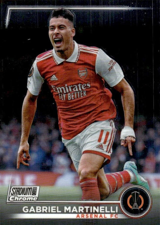 2022 Topps Stadium Club Chrome UCC Gabriel Martinelli #58 Arsenal FC