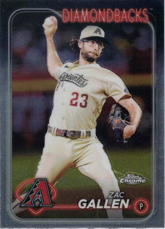 2024 Topps Chrome Zac Gallen Arizona Diamondbacks #147
