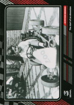 2023 Topps The Story of Senna Ayrton Senna The start of an obsession