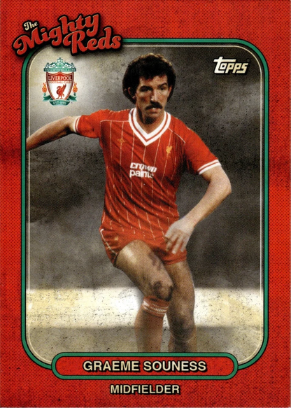 2023 Topps Liverpool Team Set Graeme Souness MR #27 Liverpool