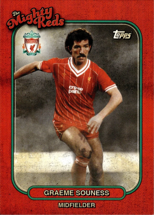 2023 Topps Liverpool Team Set Graeme Souness MR #27 Liverpool