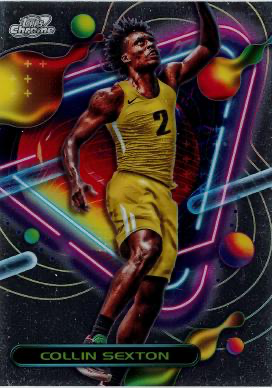 2023 Topps Chrome Cosmic Collin Sexton #133 Utah Jazz