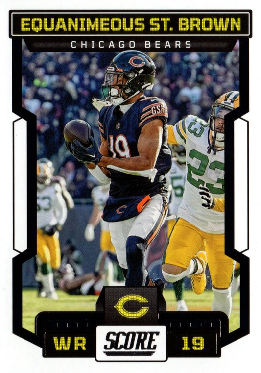 2023 Panini Score Football Equanimeous St. Brown Chicago Bears #105