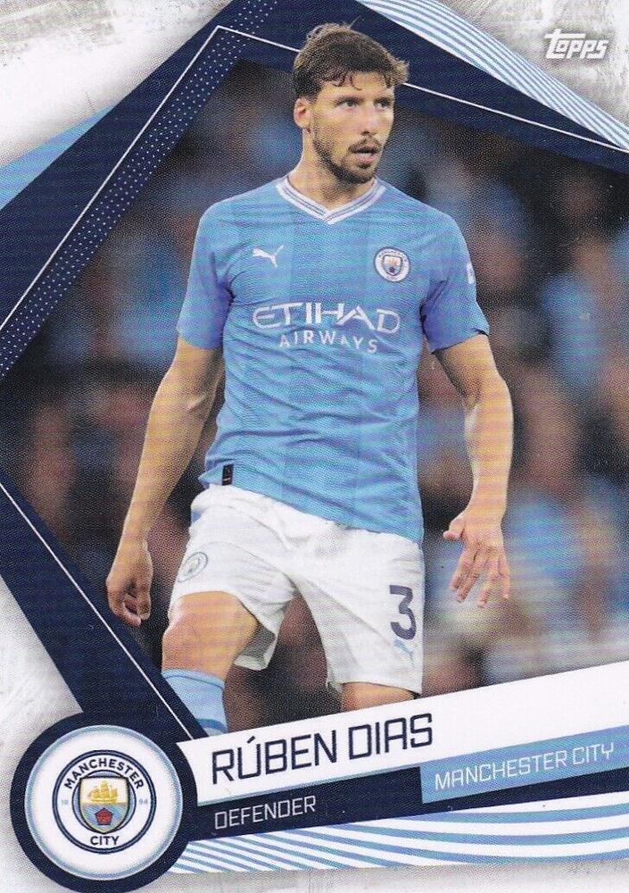 2023 Topps Manchester City Fan Set Rúben Dias #MAN-3