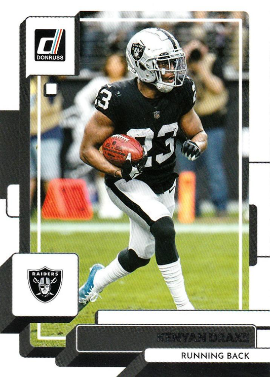 2022 Panini Donruss Kenyan Drake #286 Las Vegas Raiders