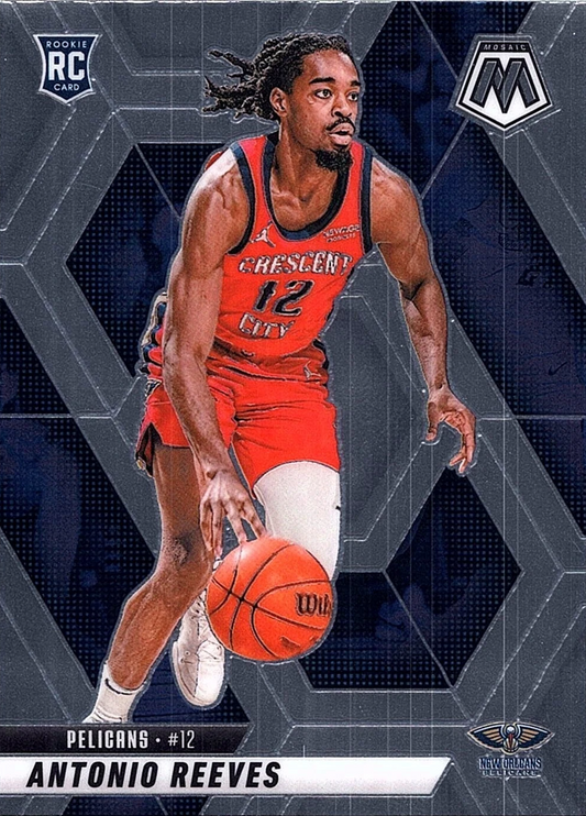 2024 Panini Mosaic Antonio Reeves RC #237 New Orleans Pelicans