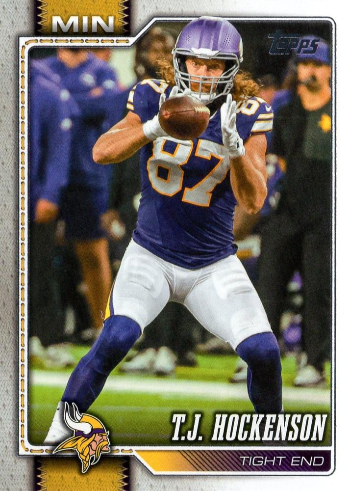 2026 Topps Flagship T.J. Hockenson #241 Minnesota Vikings