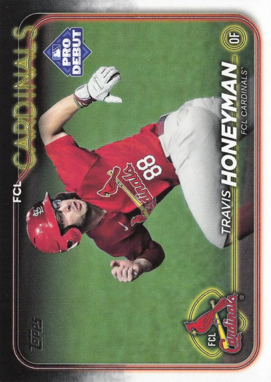 2024 Topps Pro Debut Travis Honeyman #PD-77 FCL Cardinals