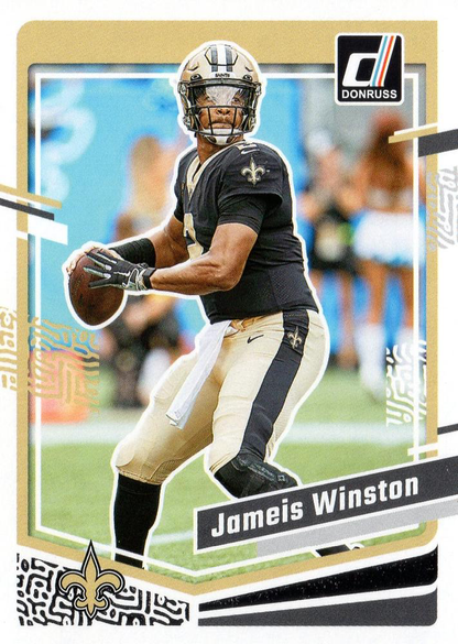 2023 Panini Donruss Jameis Winston #214 New Orleans Saints