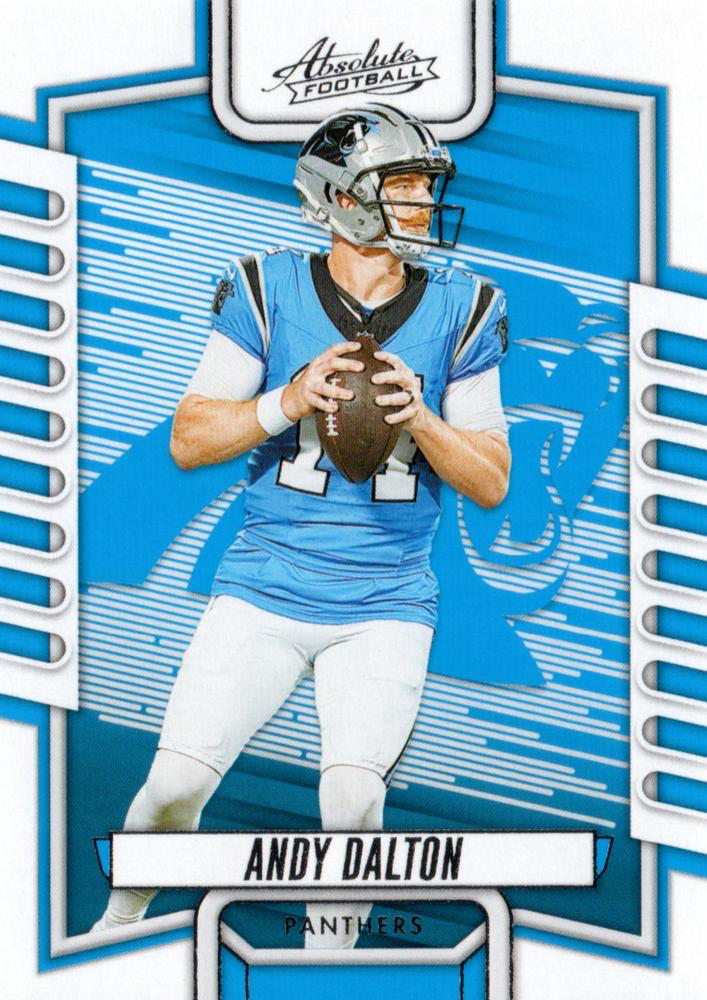 2023 Panini Absolute Andy Dalton #23 Carolina Panthers