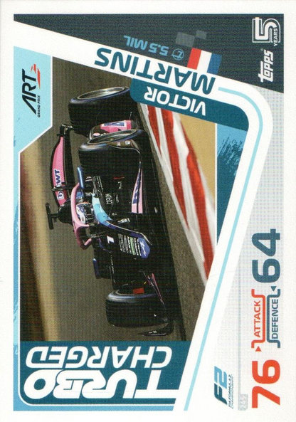 2024 Topps Turbo Attax F1 Victor Martins F2TP #245 ART Grand Prix