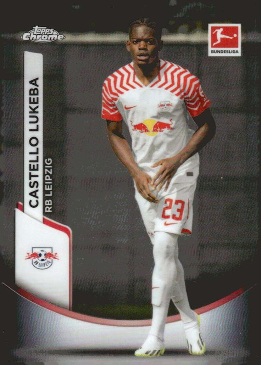 2023 Topps Chrome Bundesliga Castello Lukeba #59 RB Leipzig