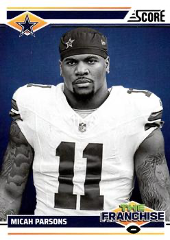 2024 Panini Score Football The Franchise Micah Parsons Dallas Cowboys #9